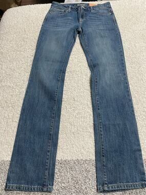 NWT Old Navy Girl's Size 14 Low Rise Straight Skinny Fit Jeans Blue 29 x 30